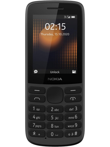 Nokia 215 classic feature phone front view