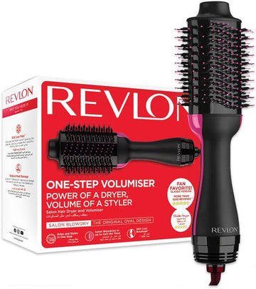 Revlon One-Step Hair Dryer & Volumizer – Hot Air Brush with 2 Heat + Cool Settings