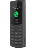 Nokia 105 (2023) Black – Affordable feature phone with long battery life and durable design.