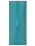 Nokia 108 4G Cyan back view highlighting sleek design and build in UA