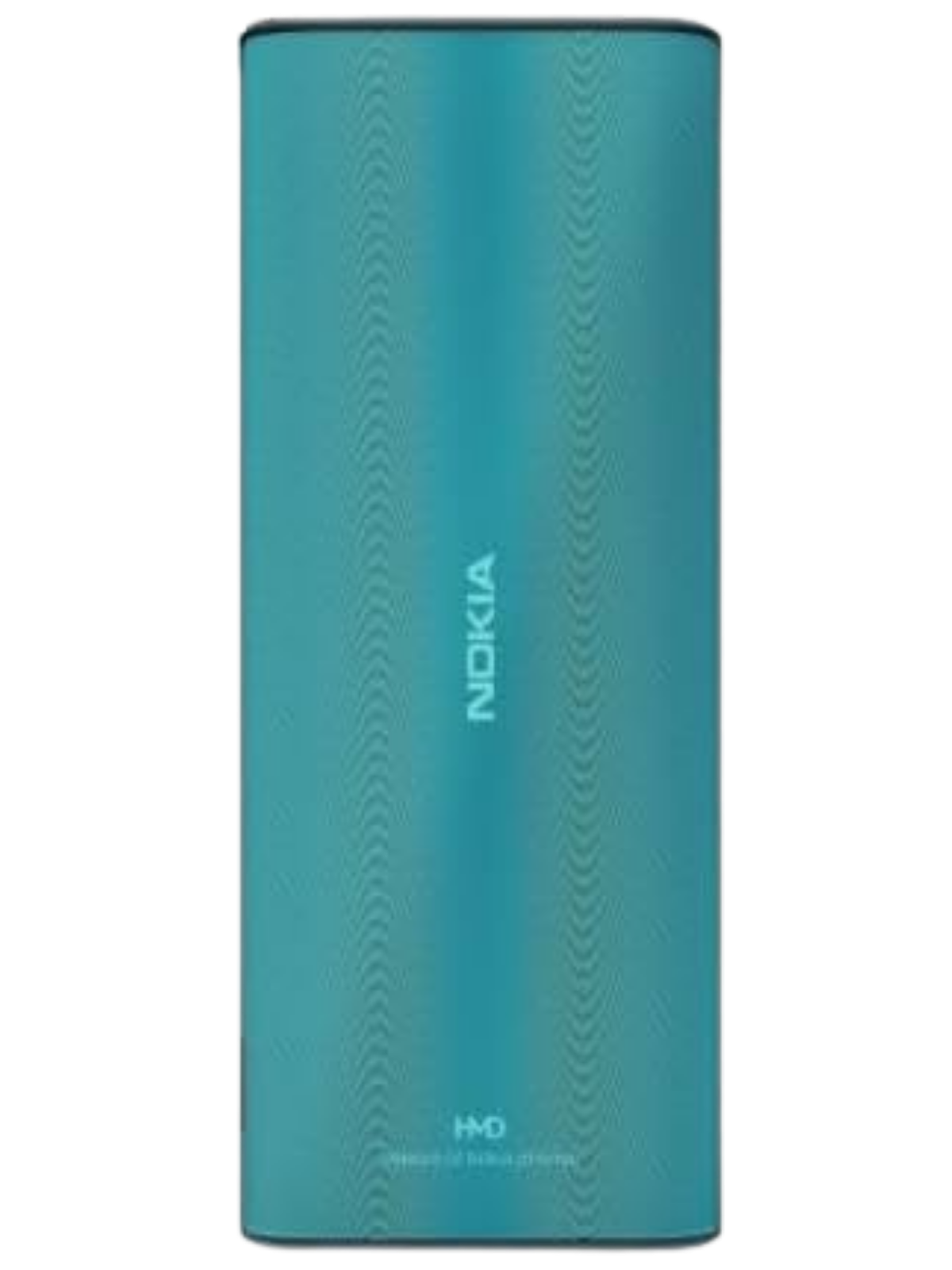 Nokia 108 4G Cyan back view highlighting sleek design and build in UA