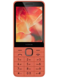 Nokia 215 peach classic feature phone front view