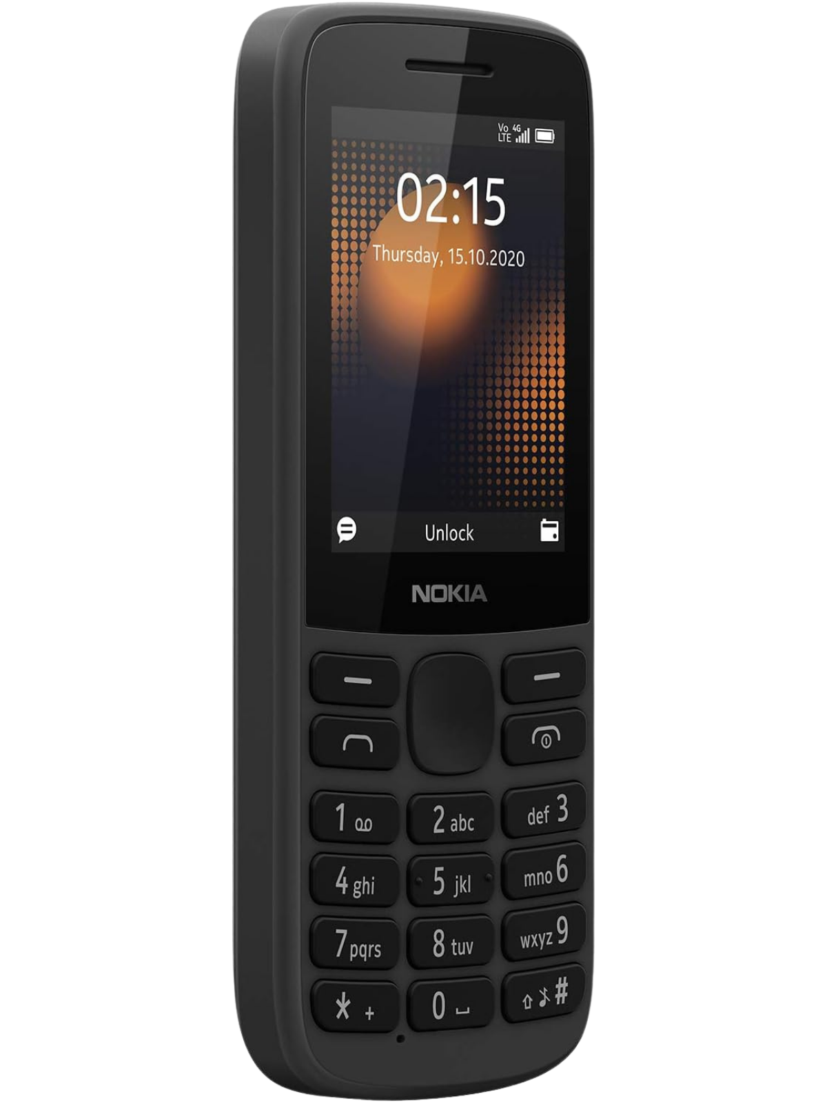 Nokia 215 classic feature phone side view
