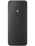 Nokia 235 Black – Back view highlighting the sturdy design and battery cover of the feature phone.