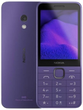 Nokia 235 purple – Front view showing the sleek design and 2.8-inch color display of the feature phone.