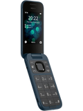 Nokia 2660 Flip Blue side view UAE