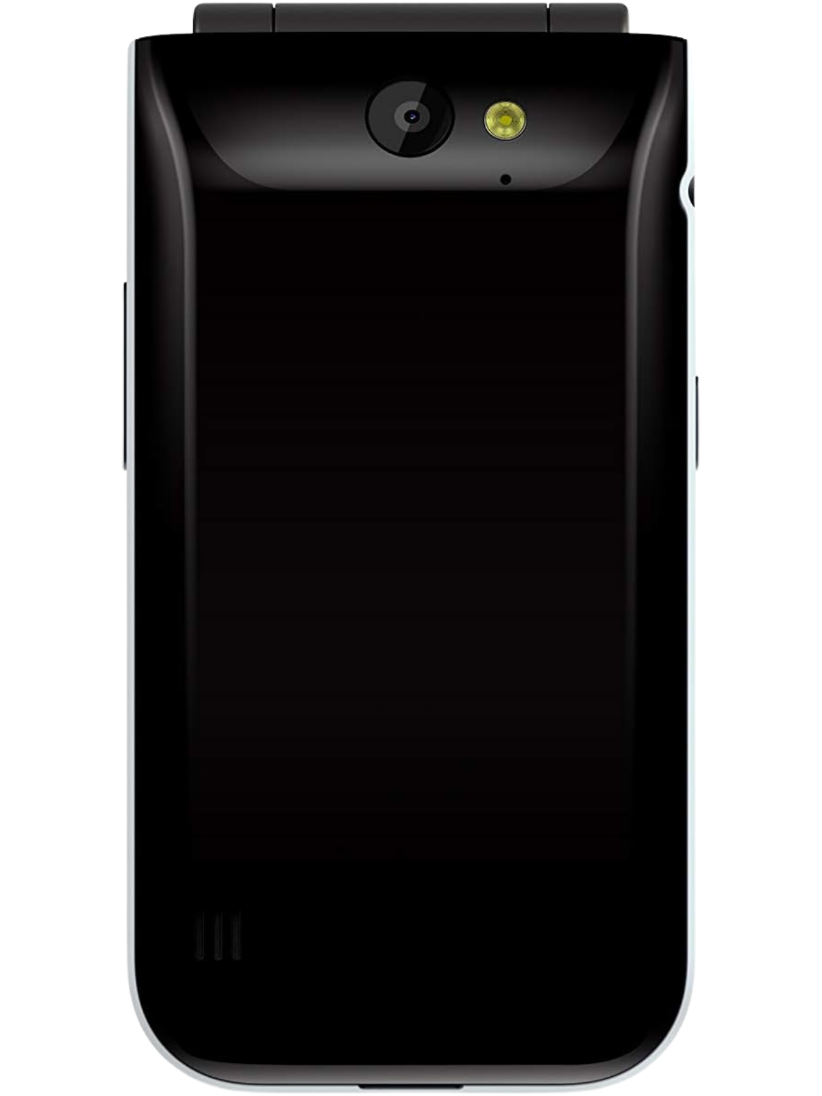  Nokia 2720 Flip Black Phone – back View