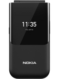  Nokia 2720 Flip Black Phone – Front View