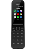  Nokia 2720 Flip Black Phone – Front View