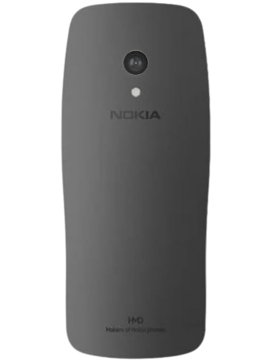 Nokia 3210 Black back view with durable build and sleek finish in UAE