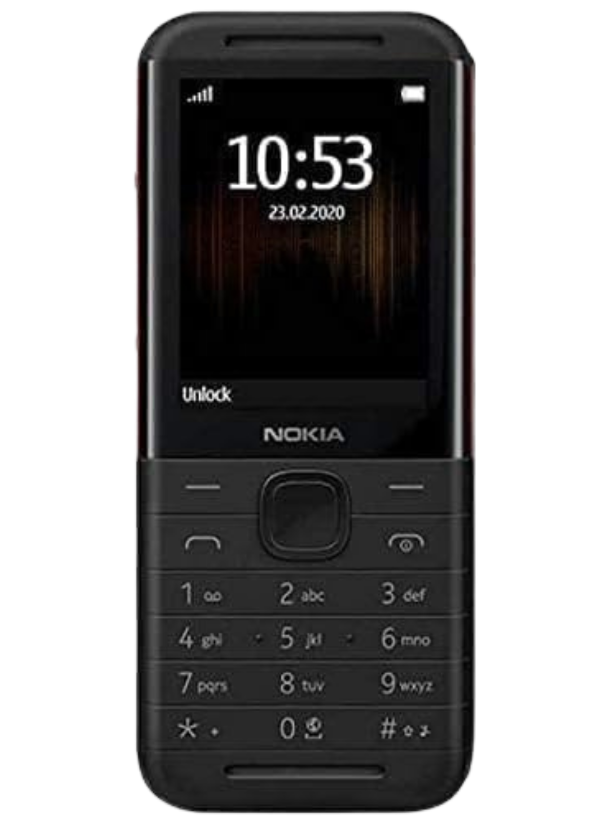Nokia 5310 Music Feature Phone front view showcasing dual speakers and music controls in UAE