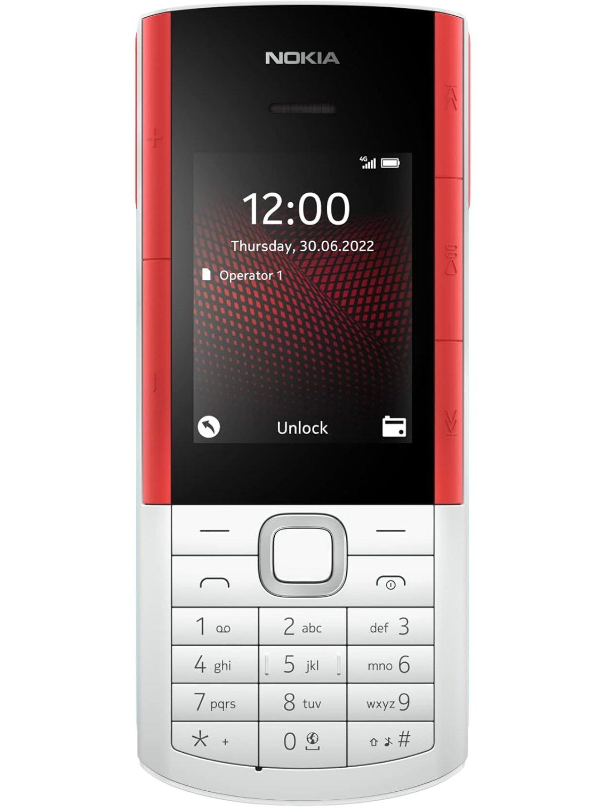 Nokia 5710 Xpress front view with clear display and sleek design available in UAE