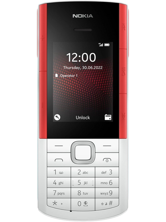 Nokia 5710 Xpress front view with clear display and sleek design available in UAE