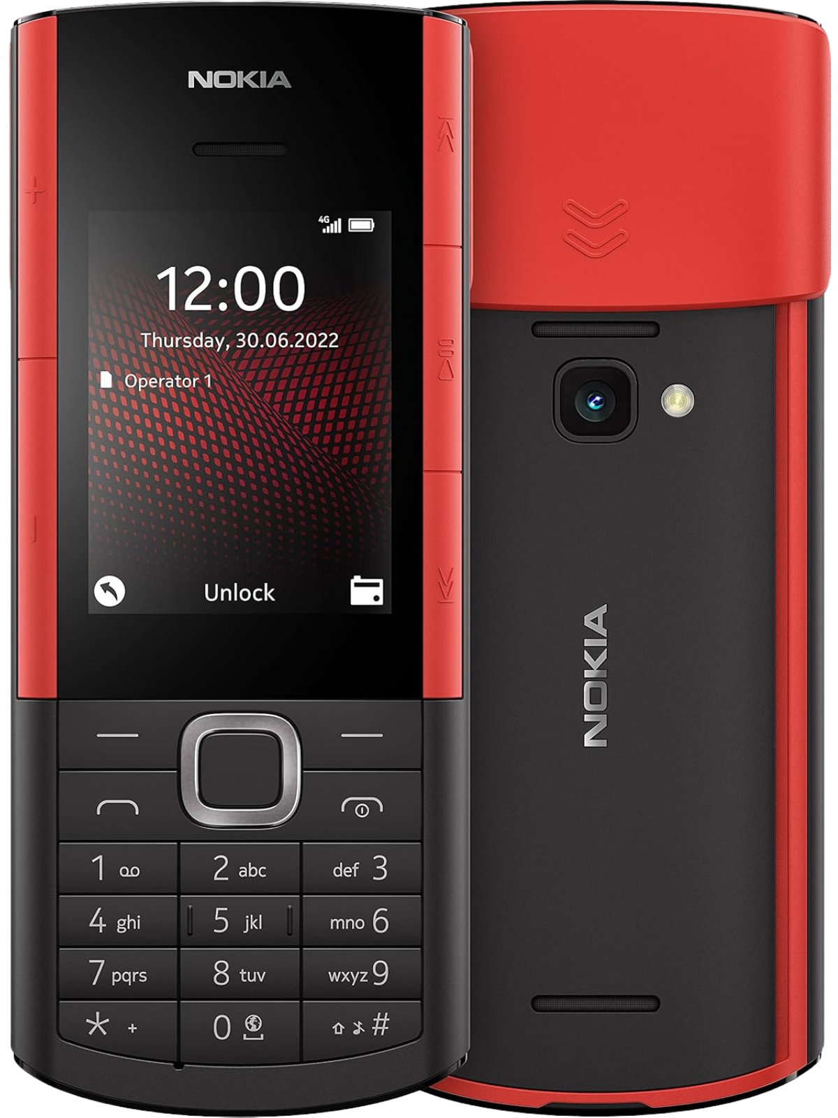 Nokia 5710 Xpress black back view with camera details and premium finish in UAE